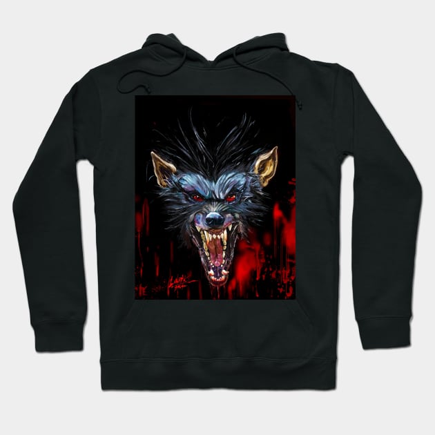 Werewolf Hoodie by Art Of Lunatik